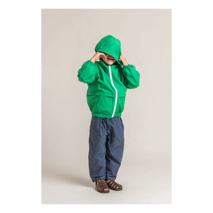 Chaqueta cortavientos Flotte - Bastille impermeable de fibra reciclada | Verde