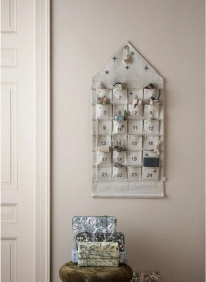 Ferm Living - Calendario de Adviento | Crema