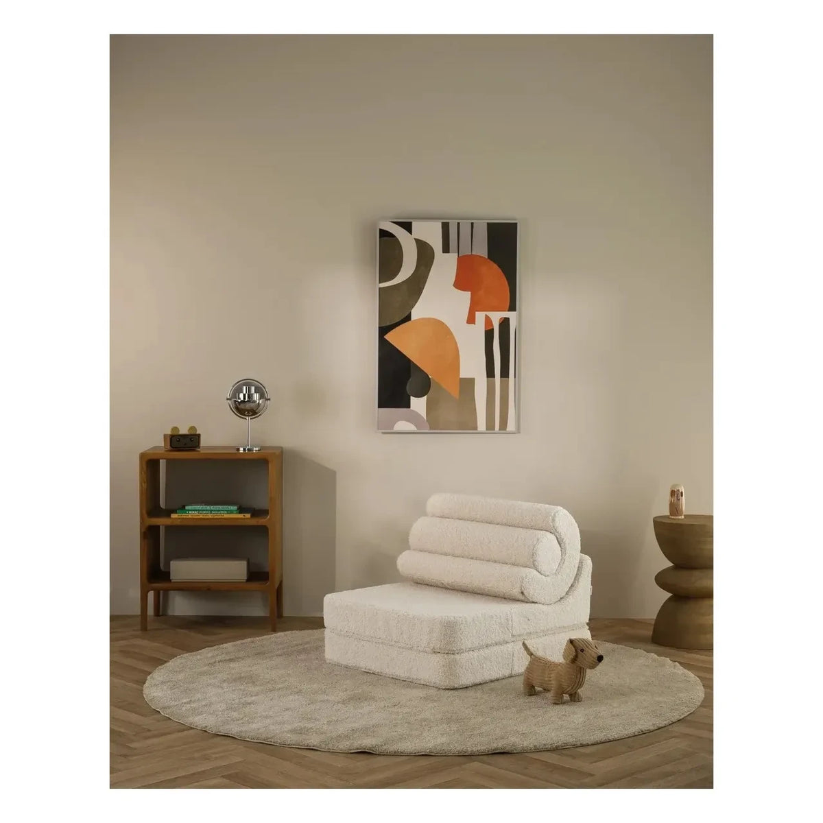 Wigiwama - Sillón Teddy Flipster | Crudo