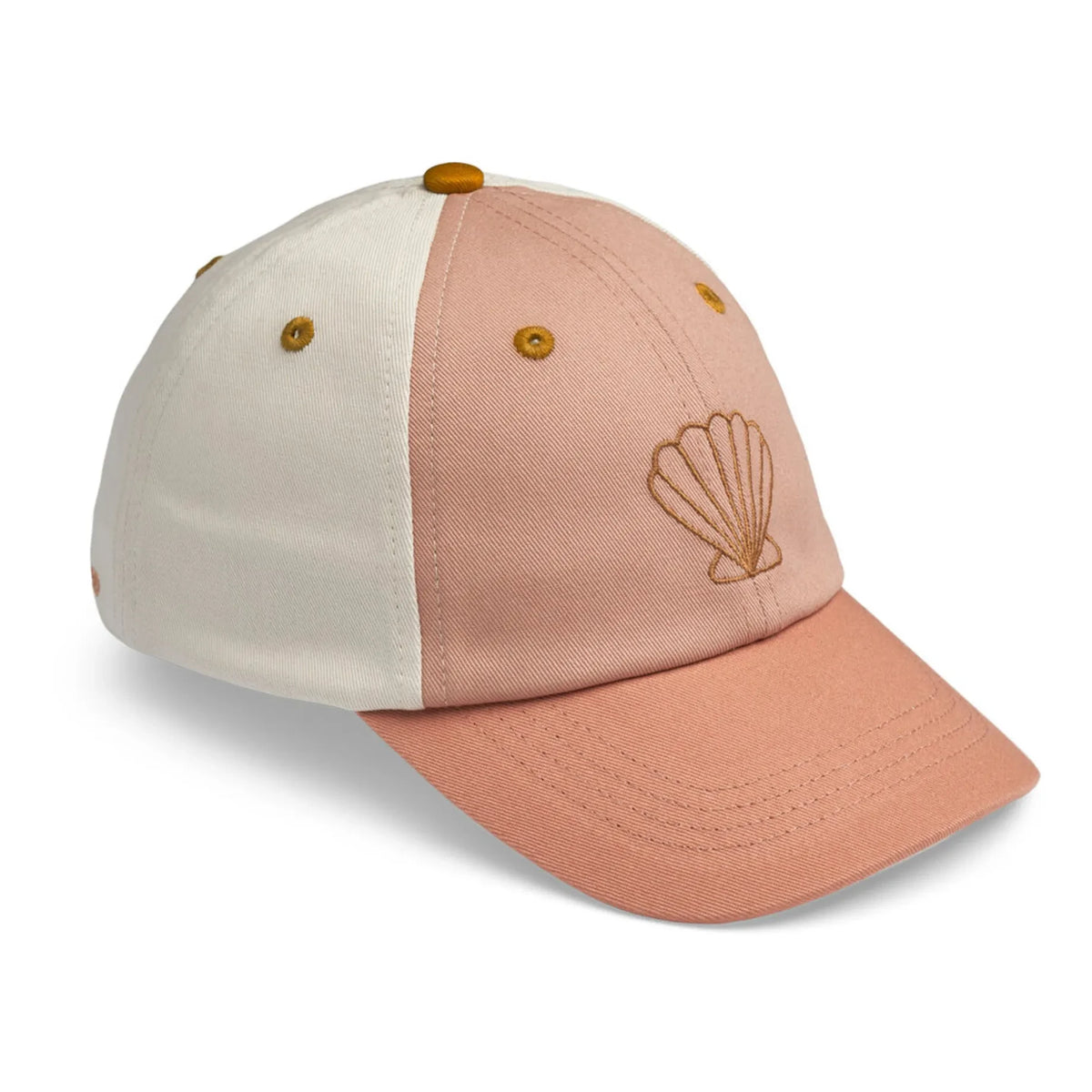 Liewood - Gorra de béisbol Danny de algodón orgánico | Rosa empolvado