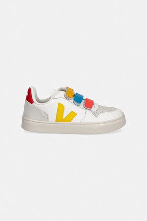 Zapatillas deportivas de cuero Veja Small V-10 para niños