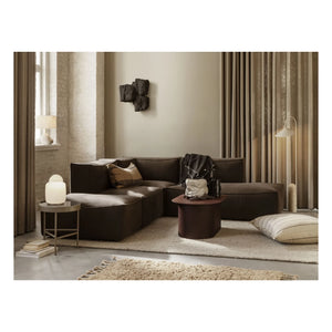 Ferm Living - Sofá esquinero Catena Connect | Marrón