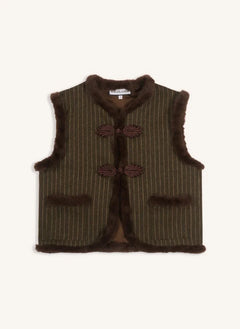 Maria de la Orden - Chaqueta de Lana de Viena | Marrón Taupe