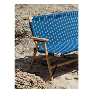 Hay - Outdoor Market banco plegable, Jasper Morrison | Azul