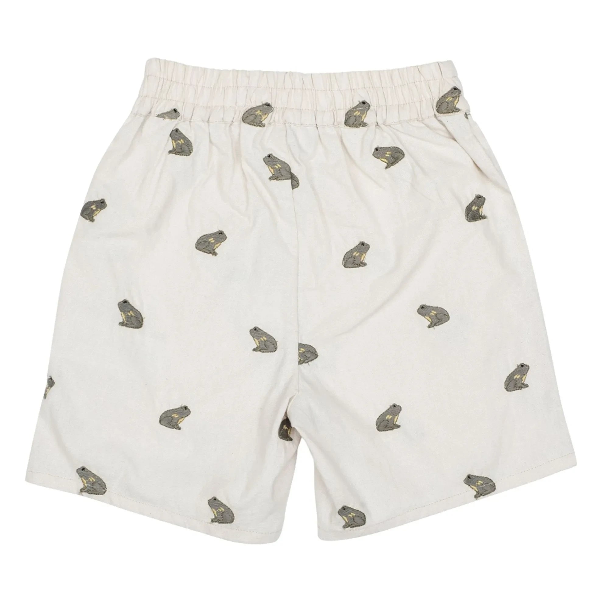 Donsje - Pantalones cortos de lino Olivier Frogs | Blanco roto