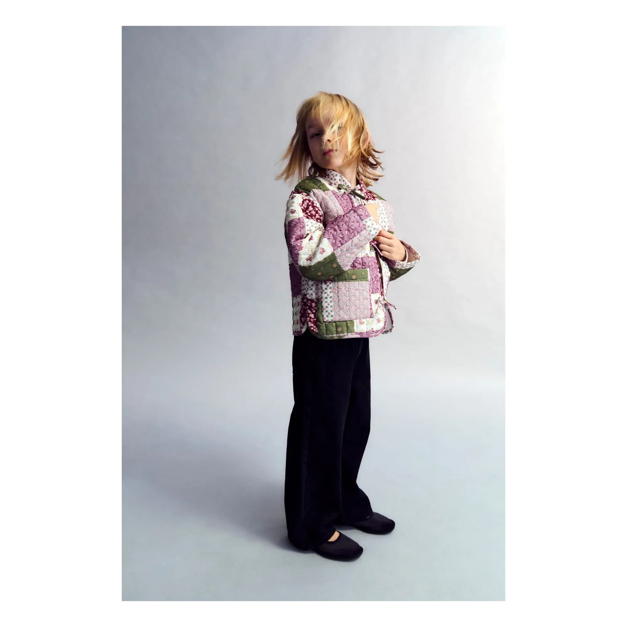 the new society - Melba Patchwork Chaqueta | Rosa