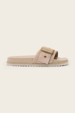 Pantufla de terciopelo AllSaints Ellie Western Sandal