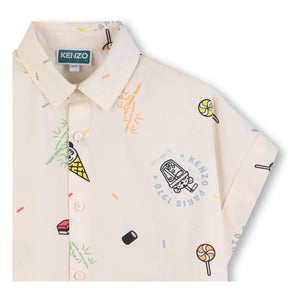 Kenzo - Camiseta Happy Sweet Panda | Crudo