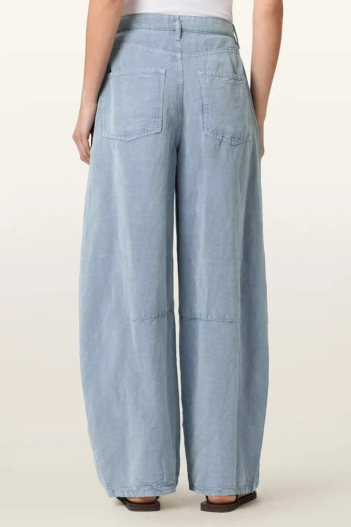 AllSaints vaquero de mujer de corte barrel JETT