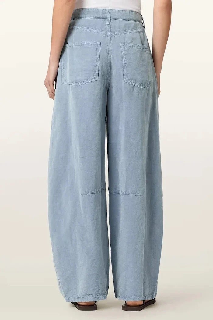 AllSaints vaquero de mujer de corte barrel JETT