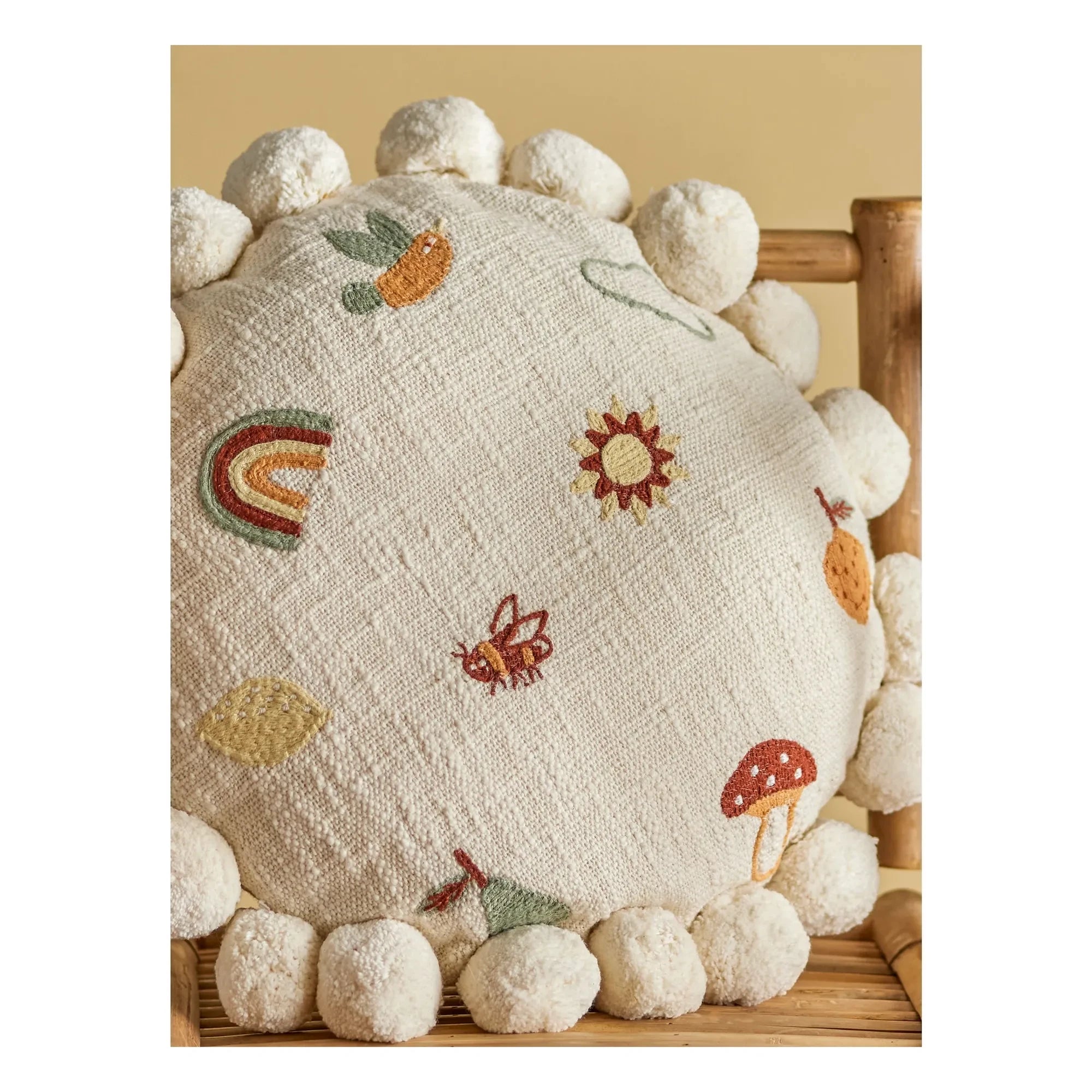 Bloomingville Mini - Cojín Agnes | Beige