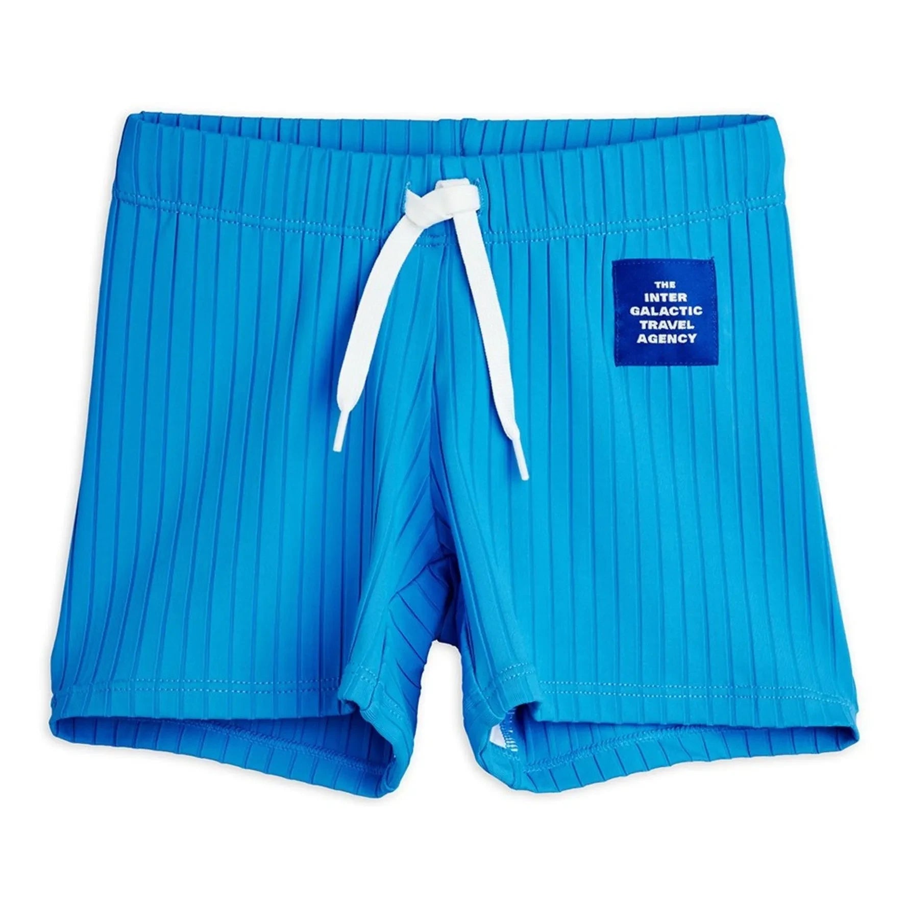 Mini Rodini - Pantalón Corto de Baño Travel Agent Fibra Reciclada | Azul