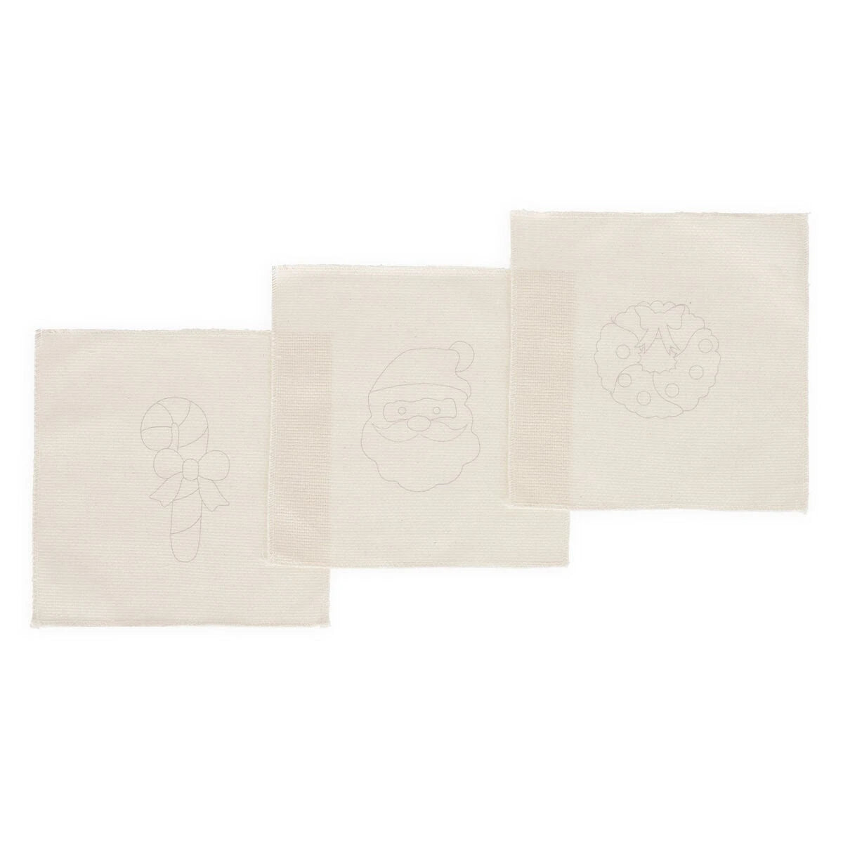Legami - Kit creativo para decoraciones navideñas colgantes - Kit de punch needle