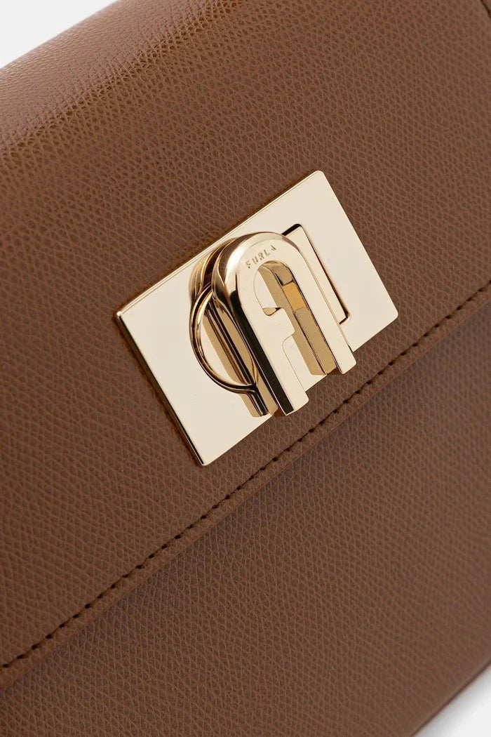 Bolso estructurado de cuero para mujer Furla