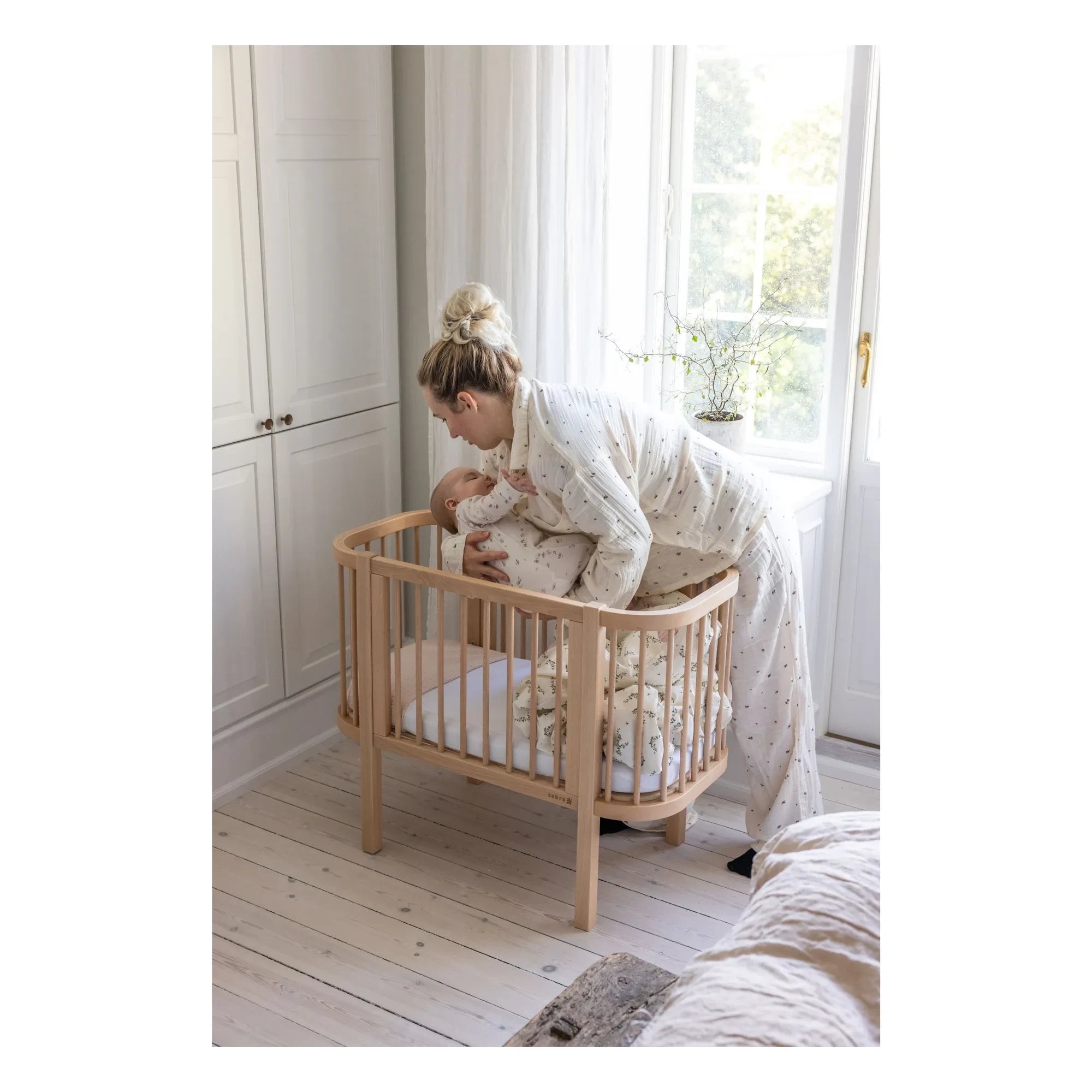 Sebra - Cuna colecho de madera | Haya