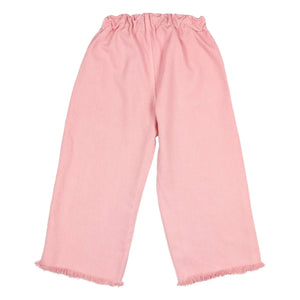 Búho - Pantalón capri lyocell | Rosa suave