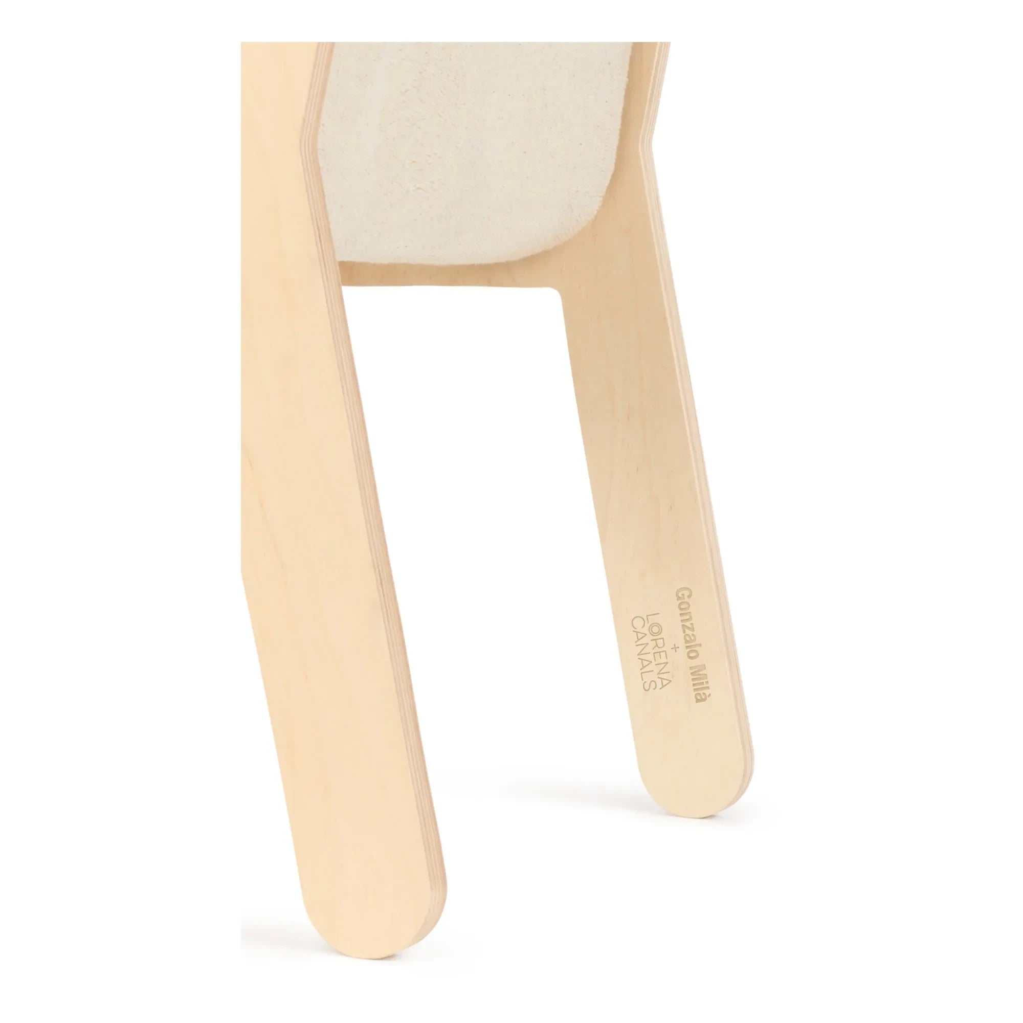 Lorena Canals - Silla Sillita de Abedul Desmontable | Azul Pálido