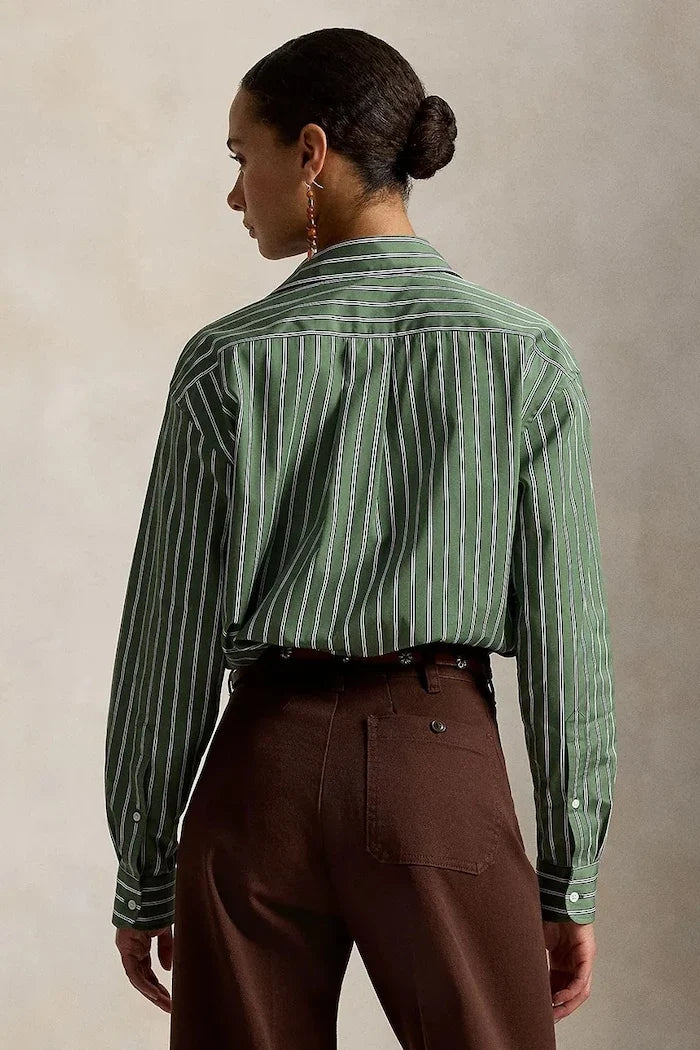 Polo Ralph Lauren Camisa de algodón para mujer