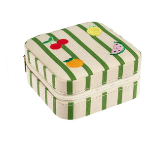 Rockahula Kids - Tutti Fruity joyero a rayas | Verde