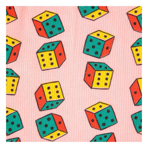 Bobo Choses - Pantalón de pana a cuadros de algodón orgánico | Rosa