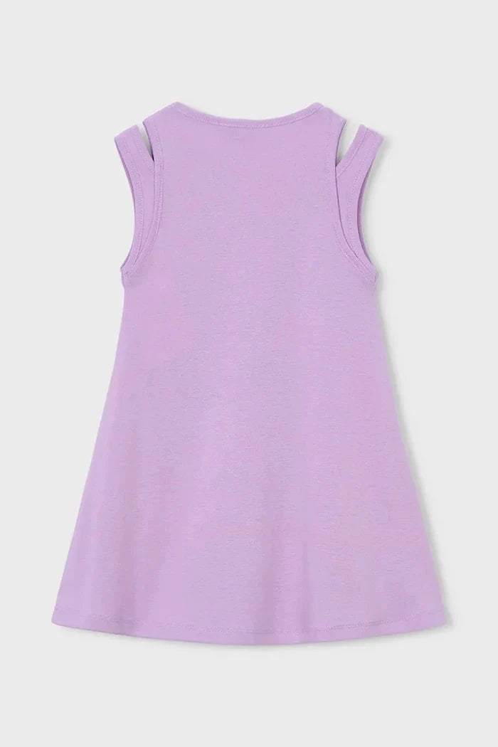 Vestido de algodón para niña Mayoral