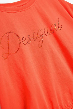 Camiseta de algodón para niños Desigual