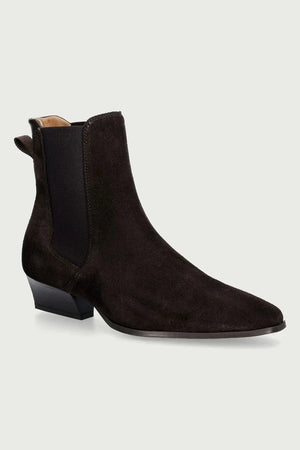 Botines de Ante Bassotte para Mujer