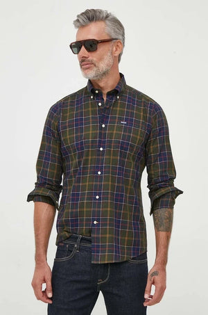 Camisa de algodón Barbour