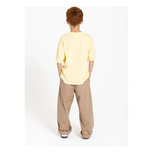 Pan comido - Camiseta King de algodón orgánico | Amarillo limón