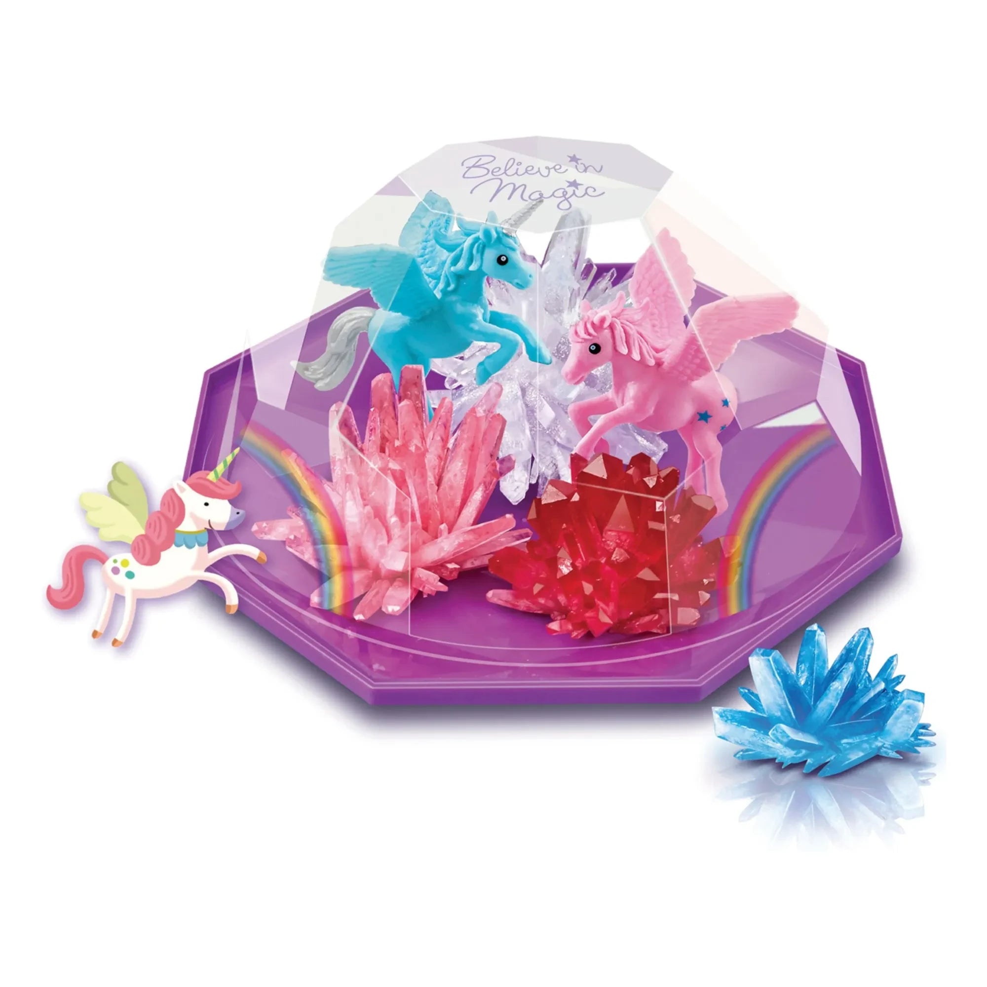 4M - Set de cristal - Unicornios