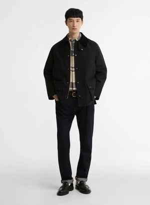 Barbour - Chaqueta impermeable clásica Bedale | Negra