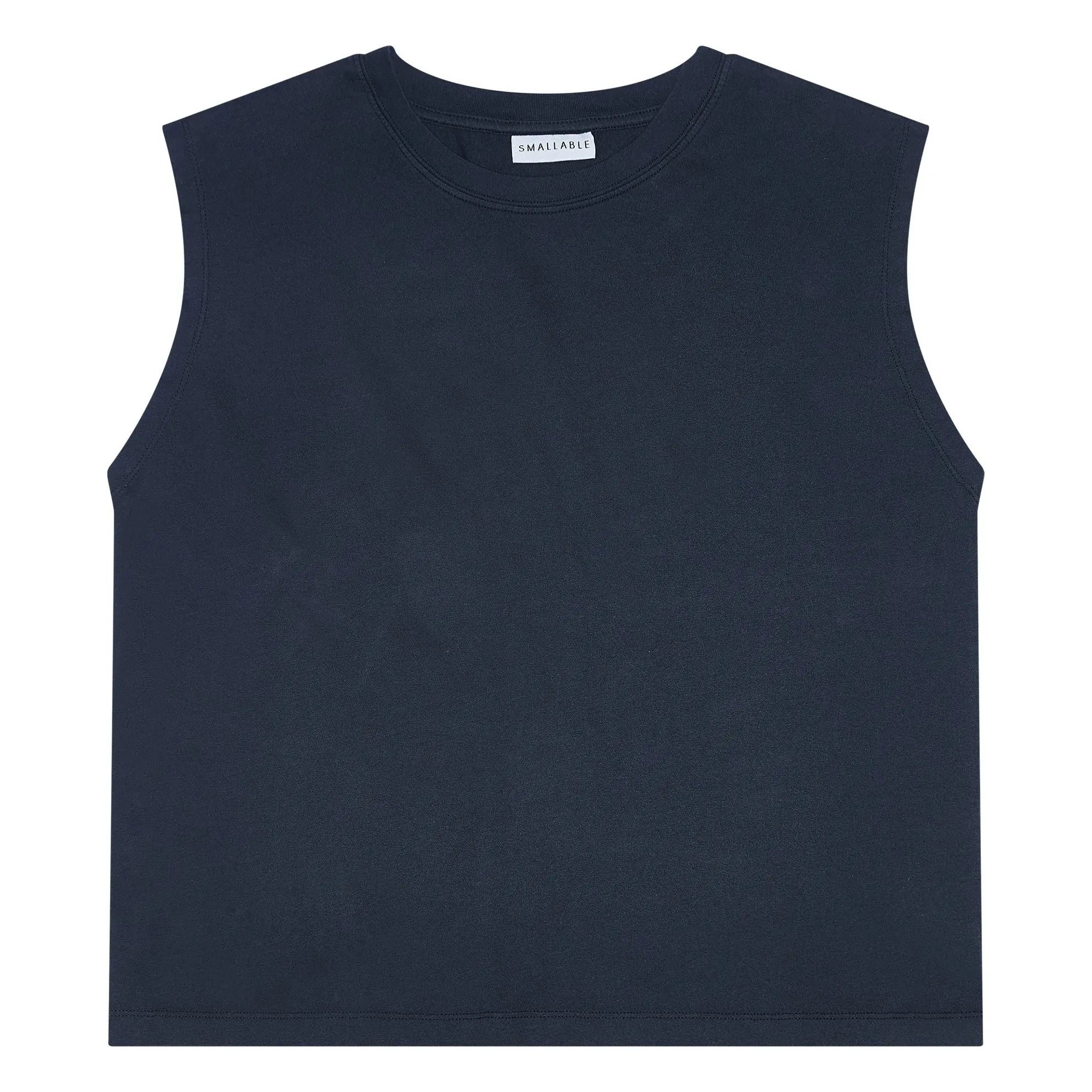 Smallable Woman - Camiseta sin mangas de algodón orgánico Freja | Negro