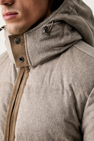 Chaqueta acolchada de cachemira para hombre Paul&Shark