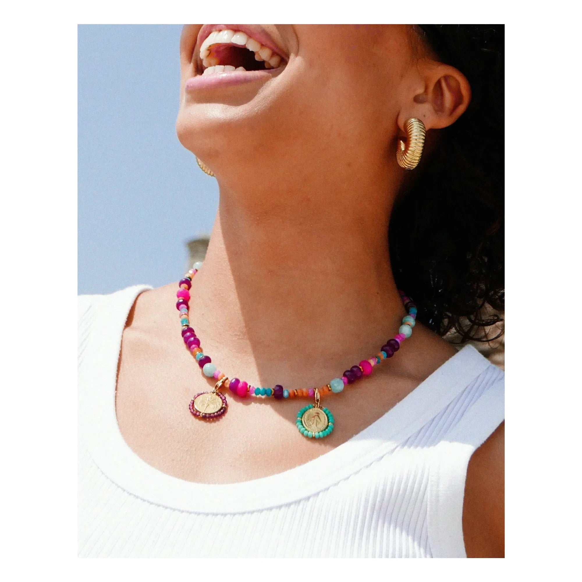 Palas - Collar Gallipoli | Rosa