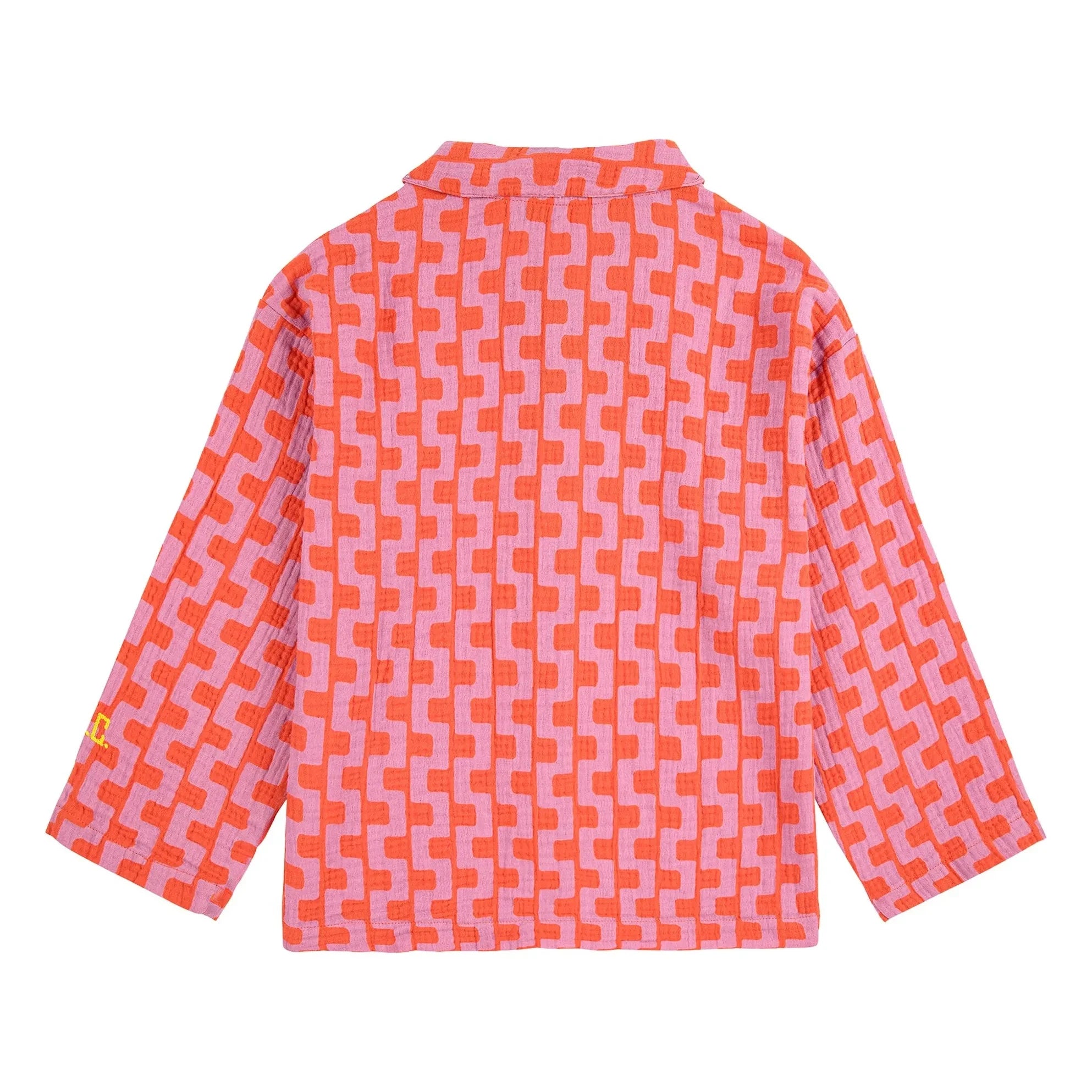 Bobo Choses - Pijama Chain Algodón Orgánico | Rosa