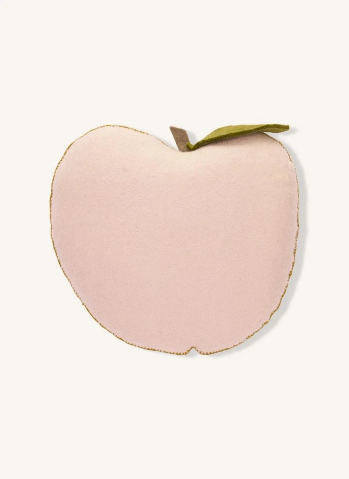 Muskhane - Cojín Apple de fieltro | rosa polvo