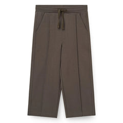 Copenhagen Colors - Pantalón elástico de algodón orgánico | Marrón oscuro