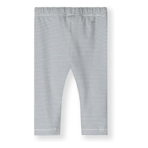 Gray Label - Mallas cortas de algodón orgánico a rayas | Azul Hielo