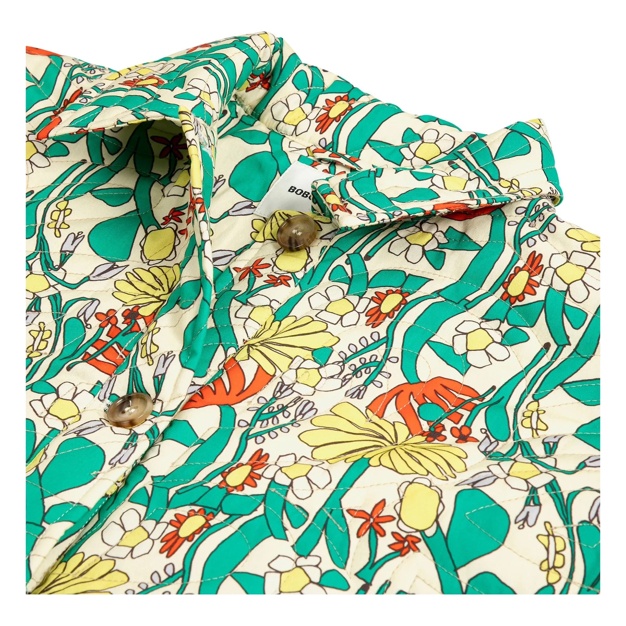 Bobo Choses - Chaqueta de algodón Color Herbalist | Verde