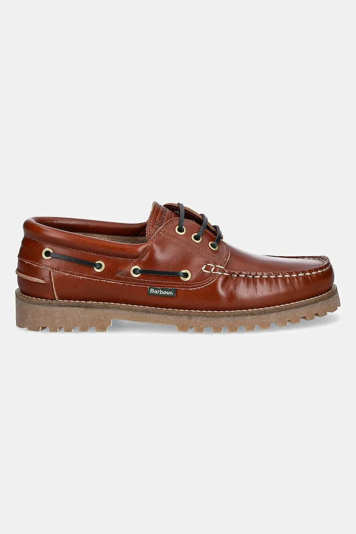Mocasín Barbour Deck de Piel