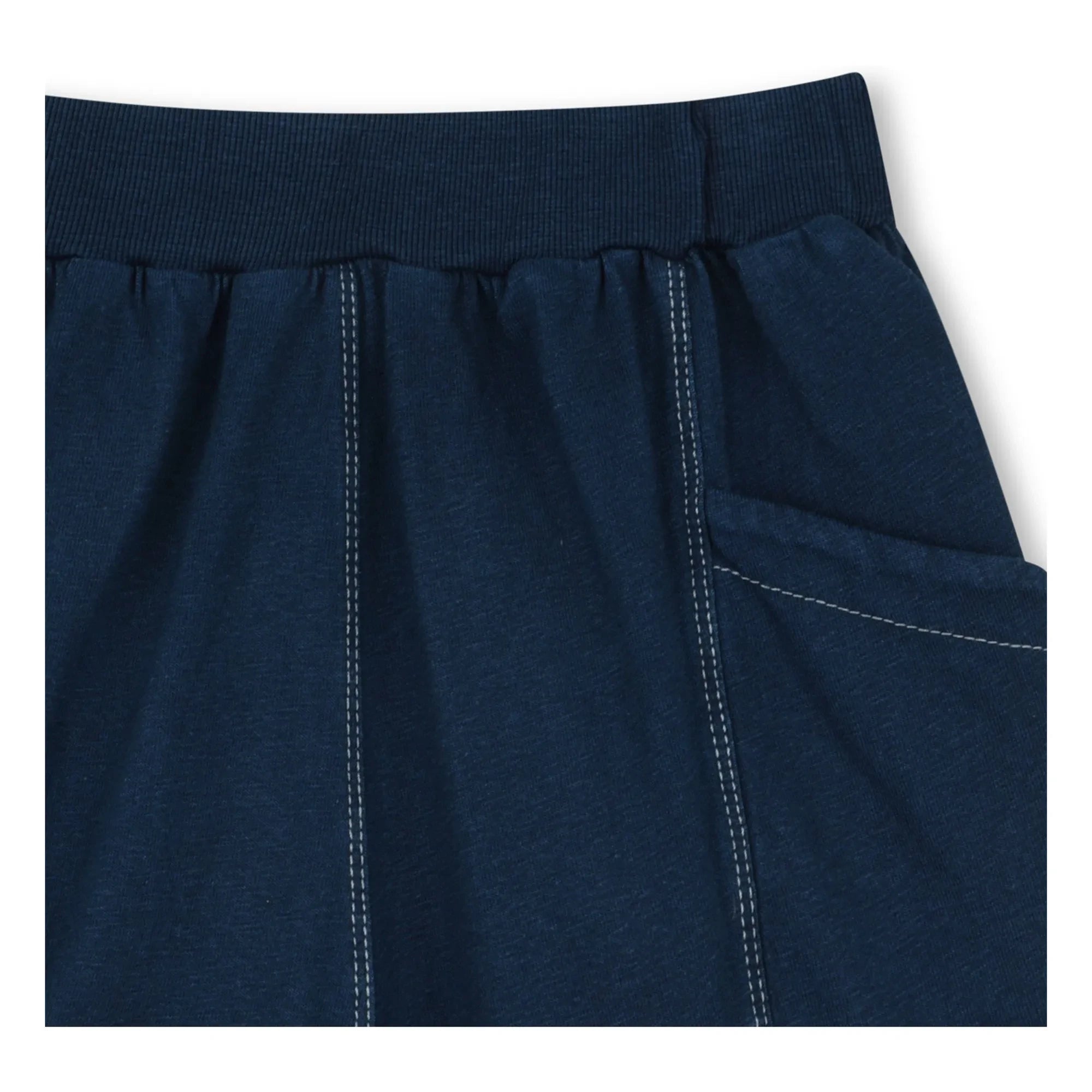 Kenzo - Kenzo Garden Pantalón Corto con Cintura Elástica | Azul Oscuro