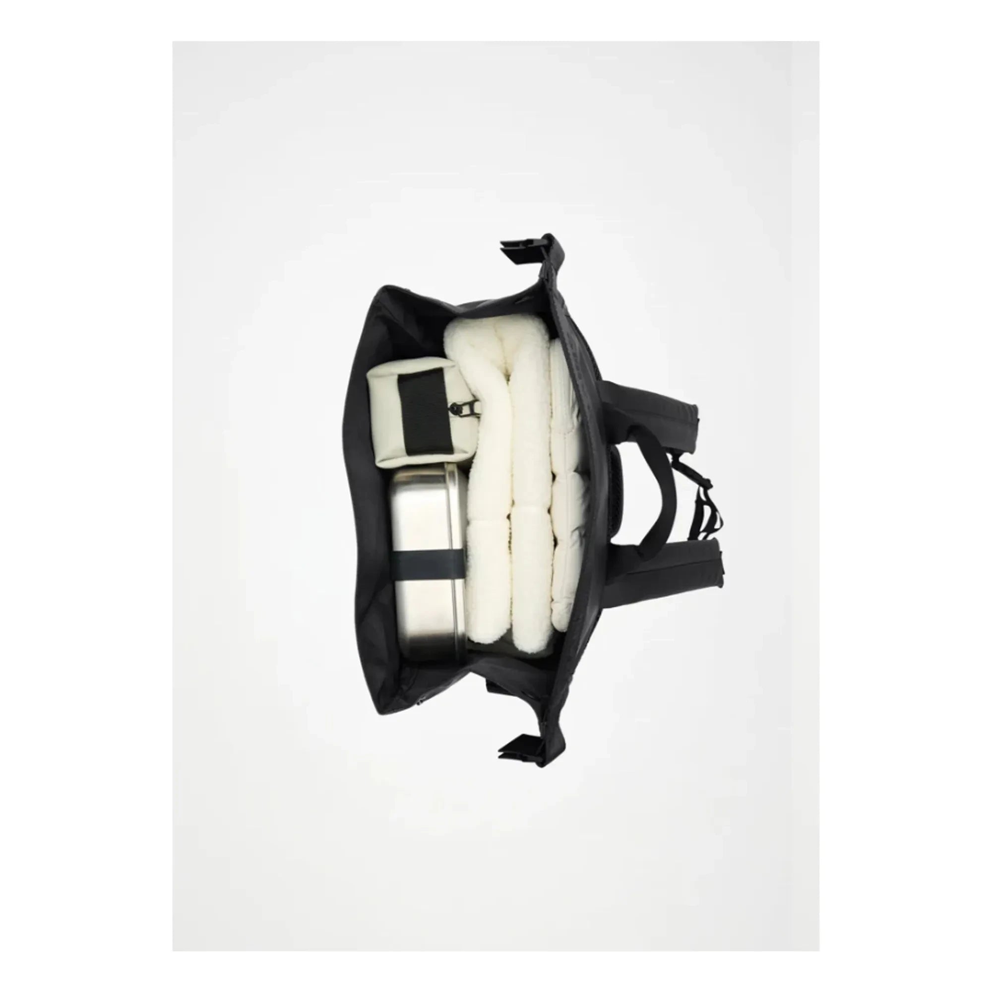 Rains - Mochila Rolltop W3 | Negro