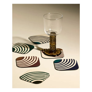 Maison Sarah Lavoine - Posavasos Mirage lacados - Juego de 6 | Thé de Chine