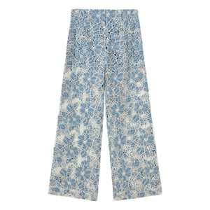 The Tiny Big Sister - Pantalones de algodón | Azul