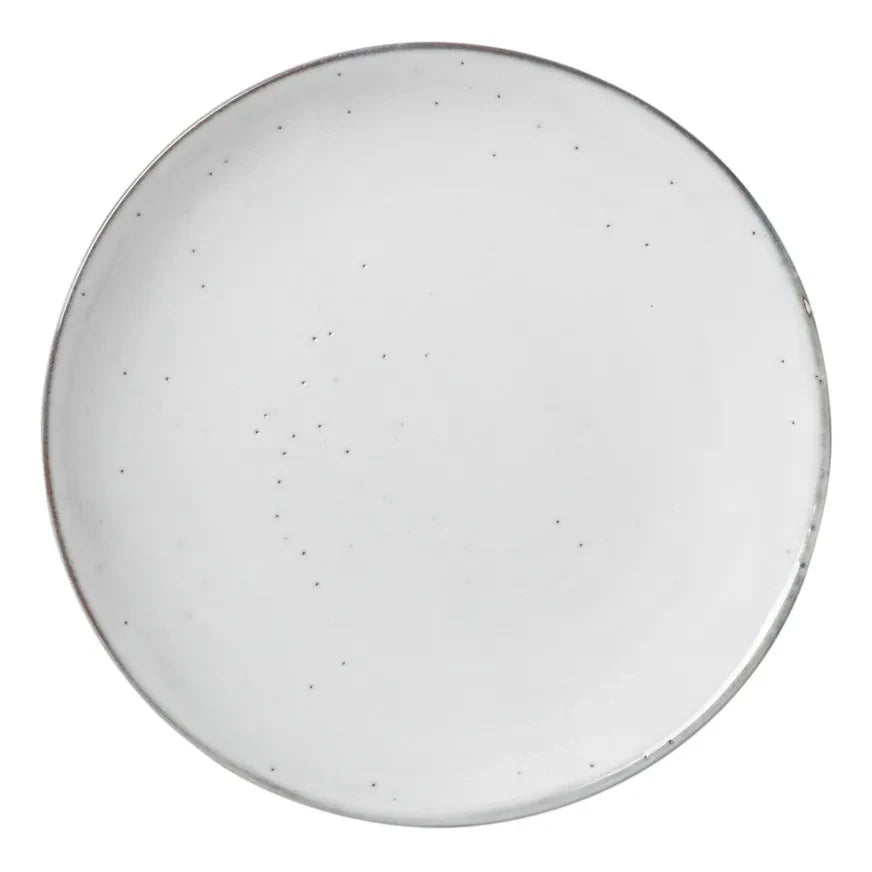 Broste Copenhagen - Plato de gres nórdico | Gris claro