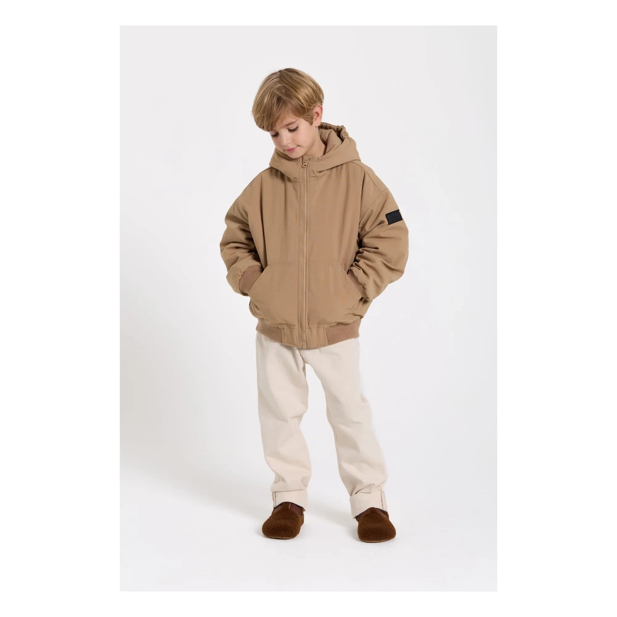 Finger in the nose - Chaqueta con capucha Chelsea | Camel