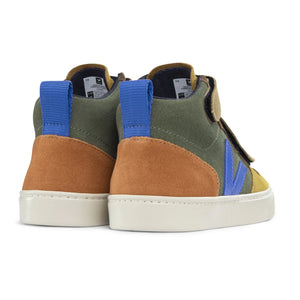Veja - Zapatillas de deporte de caña media de velcro V-10 de ante | Marrón