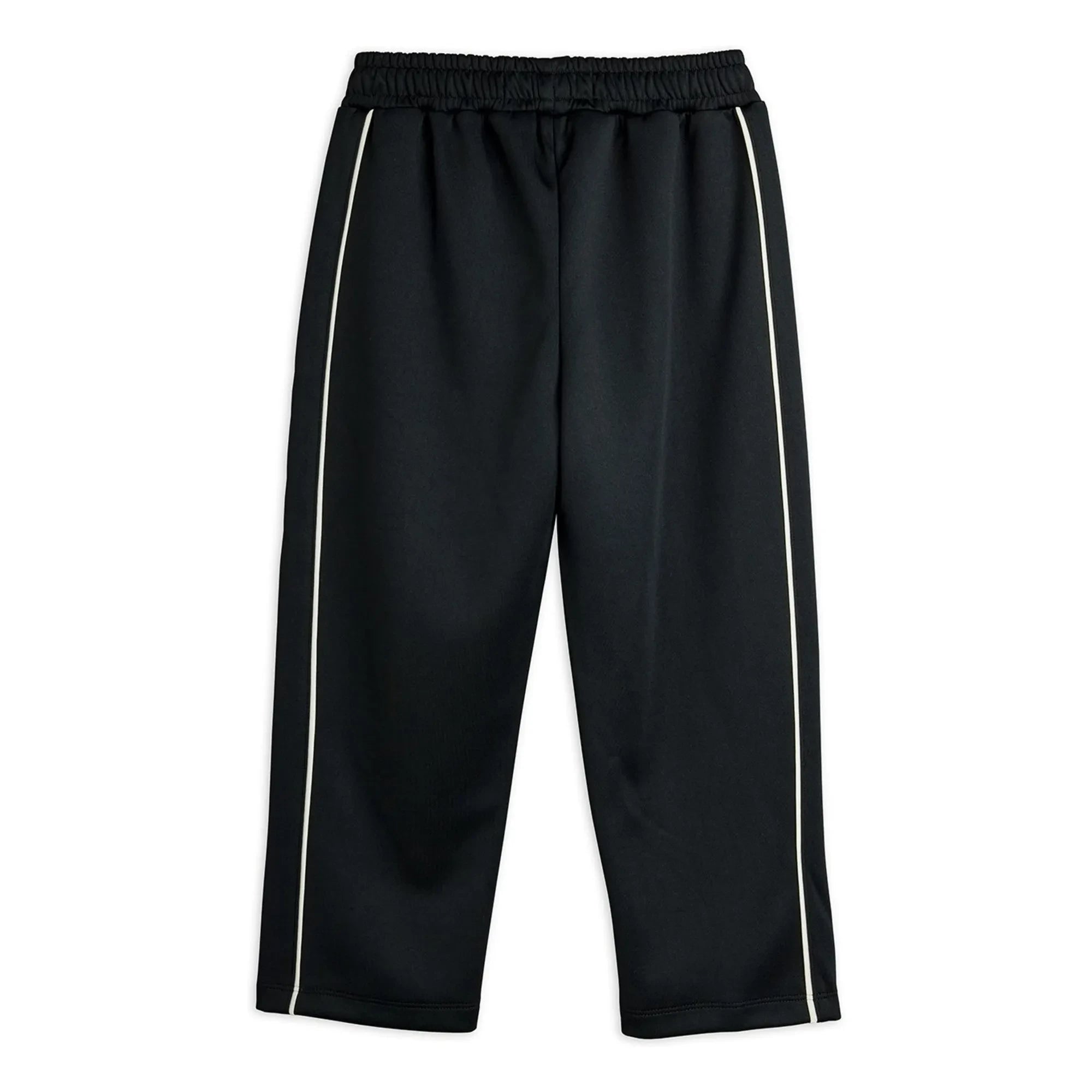 Mini Rodini - Pantalones de chándal con parche de fibra reciclada | Negro