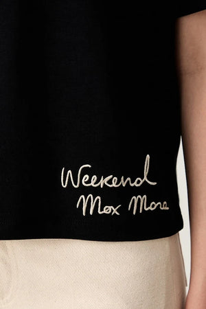 Camiseta de algodón para mujer Weekend Max Mara WKDSALA