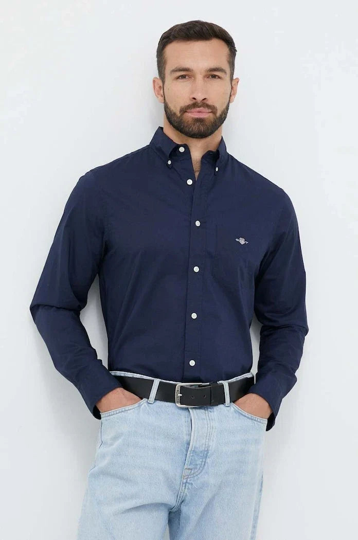 Camisa de algodón Gant para hombre
